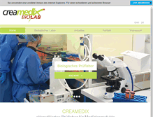 Tablet Screenshot of creamedix.eu